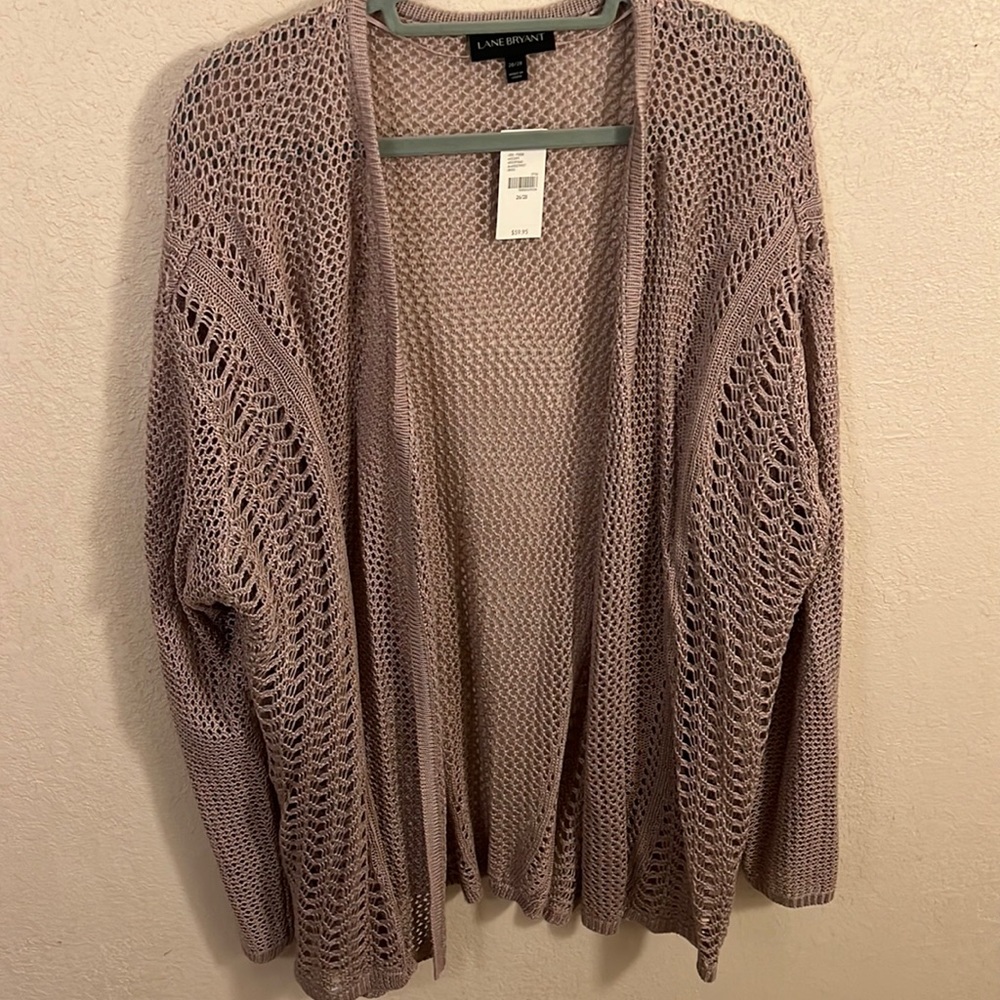 Lane Bryant Crochet Cardigan